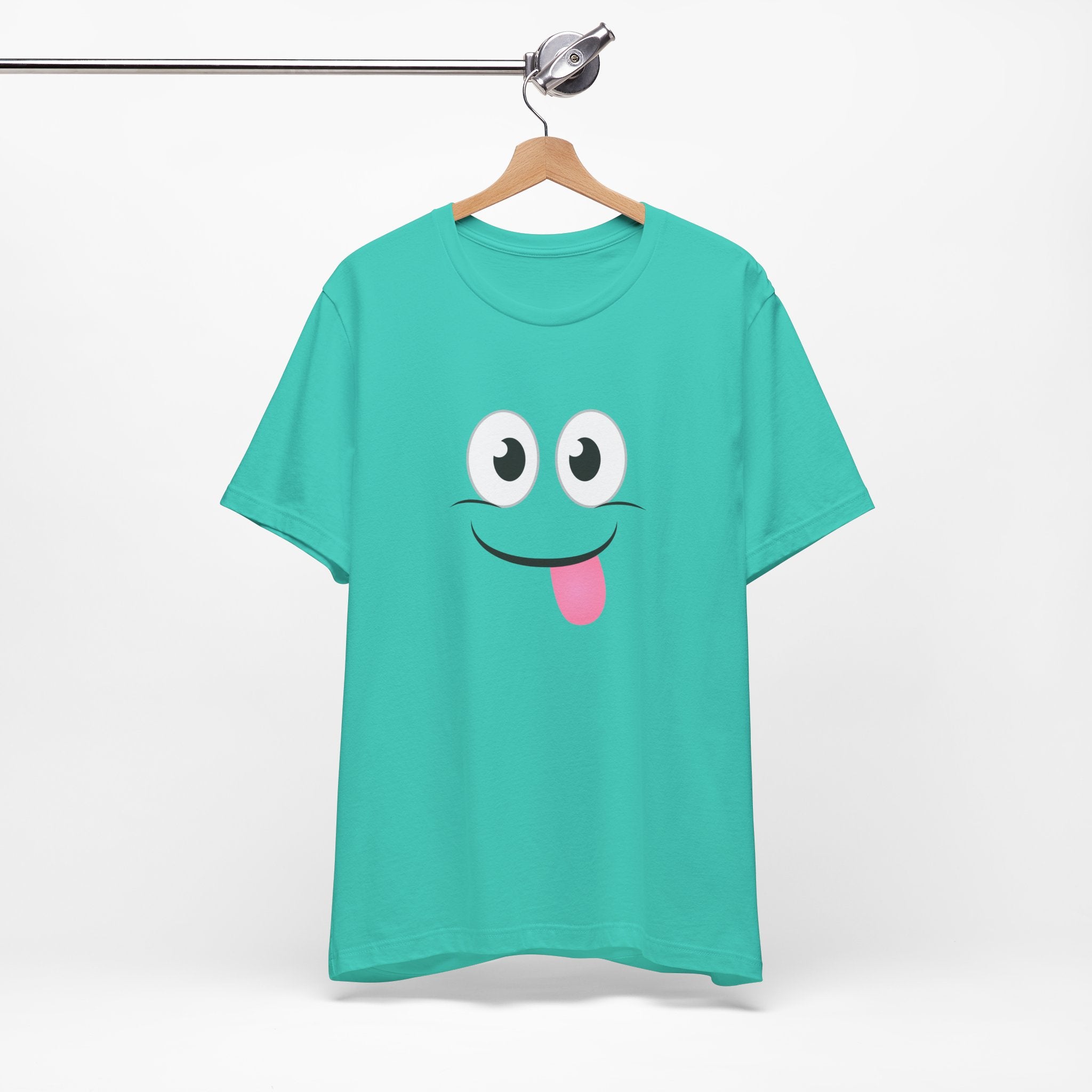Yum Smile T-Shirt, Cute Graphic Tee, Food Lover Gift, Unisex Top, Funny Saying Shirt, Short Sleeve Tee