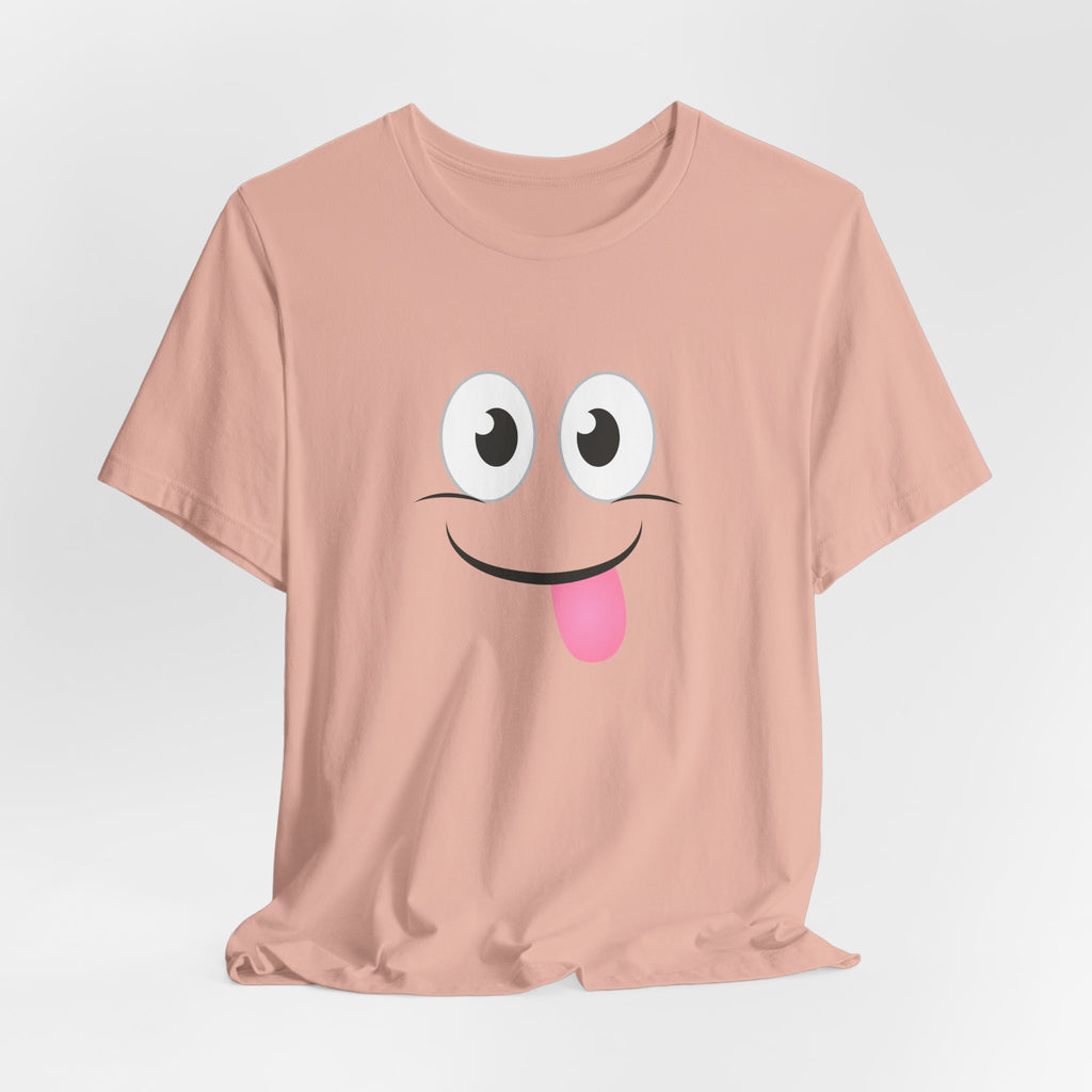 Yum Smile T-Shirt, Cute Graphic Tee, Food Lover Gift, Unisex Top, Funny Saying Shirt, Short Sleeve Tee