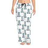 Pastel Frog Women's Pajama Pants, Cute Frog PJ Bottoms, Soft Lounge Sleepwear, Cozy Nightwear, Comfy Sleep Pants