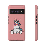 Kawaii Unicorn Tough Cases for iPhone Galaxy and Google Pixel