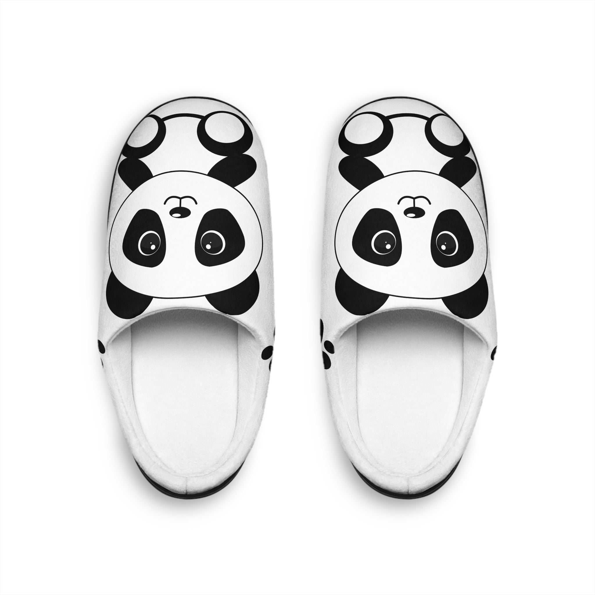 Kawaii Panda Slippers, Cute Women's House Shoes, Cozy Indoor Slides, Animal Print Bedroom Footwear, Gift for Her