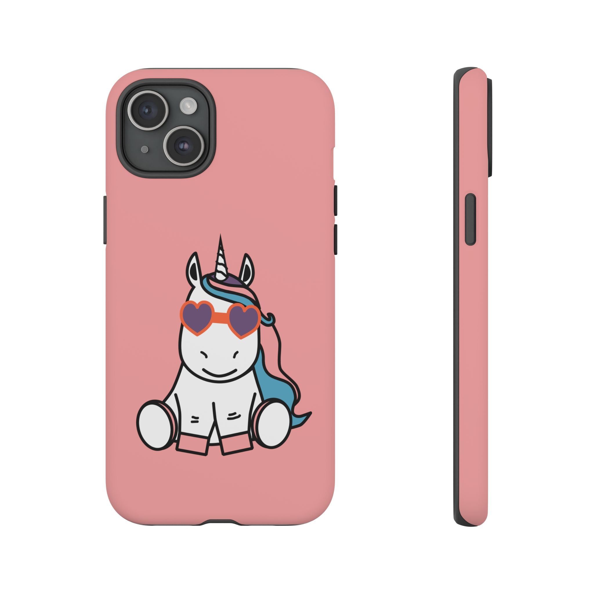 Kawaii Unicorn Tough Cases for iPhone Galaxy and Google Pixel