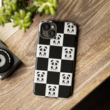 Chessboard with Cute Panda Tough Cases