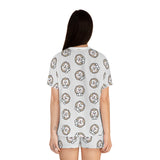 Happy Kawaii Hedgehog Pajama Set - Cute PJ Shorts - Adorable Sleepwear