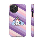 iPhone Unicorn Rainbow Tough Cases, Rainbow Unicorn Phone Covers, Unicorn Lover Gifts, iPhone Accessories, Protective Phone Cases