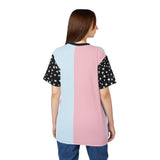 Pastel Skeleton Unisex Tee - Star Sleeves Halloween Costume Shirt