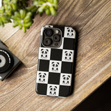 Chessboard with Cute Panda Tough Cases