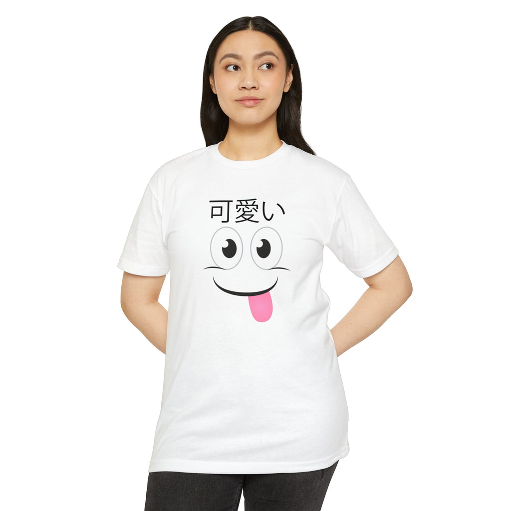Kawaii Yum Smile T-Shirt, Cute Funny Tee, Happy Unisex Shirt, Adorable Top, Soft Cotton Blend Apparel