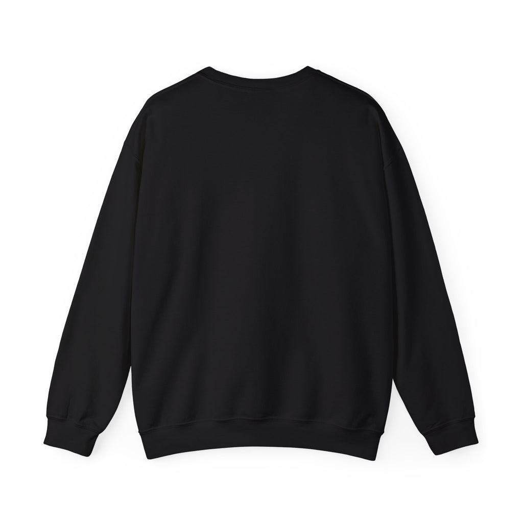 Halloween Doll With a Mix of Scary and Sweet Unisex Heavy Blend™ Crewneck Sweatshirt