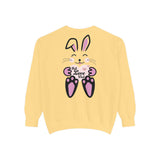 Kawaii Rabbit Face Unisex Sweatshirt, Self Love Club, Cute Jumper, Pastel Bunny Shirt, Cozy Pullover, Gift for Rabbit Lovers