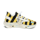 Kawaii Bee Sneakers - Cute Women's Shoes - Unique Footwear -Trendy Sneakers