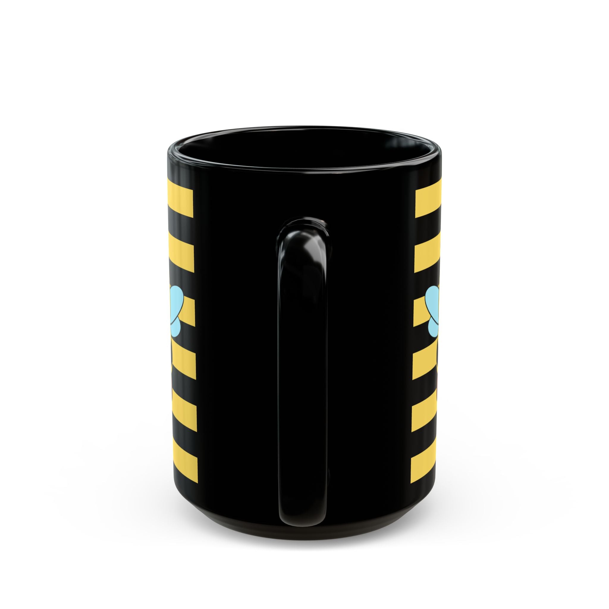 Bee Cool Mug, Bee Mug, Black Coffee Mug, Cute Bee Gift, Bee Lover Mug, Beekeeper Mug, Funny Bee Cup, 11oz, 15oz