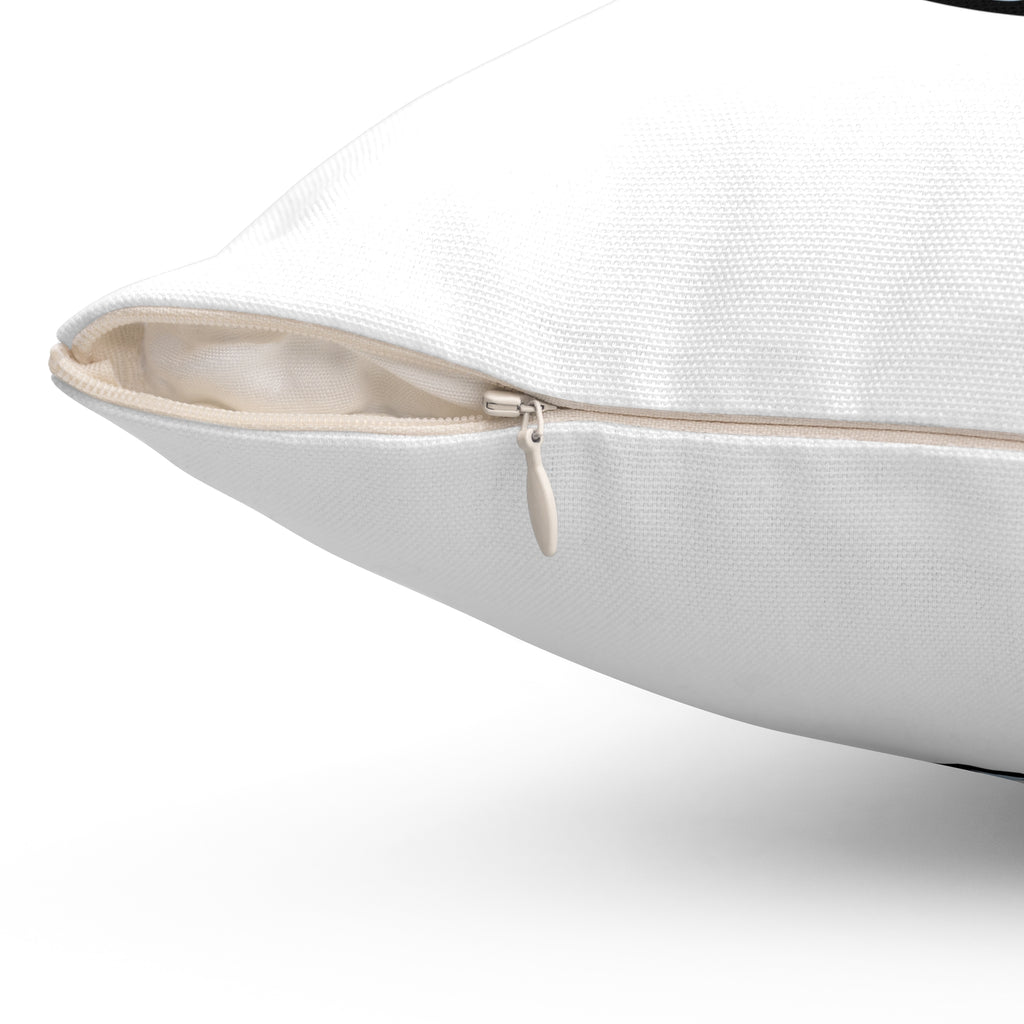Cute Coala with Eucalyptus leaves Spun Polyester Square Pillow