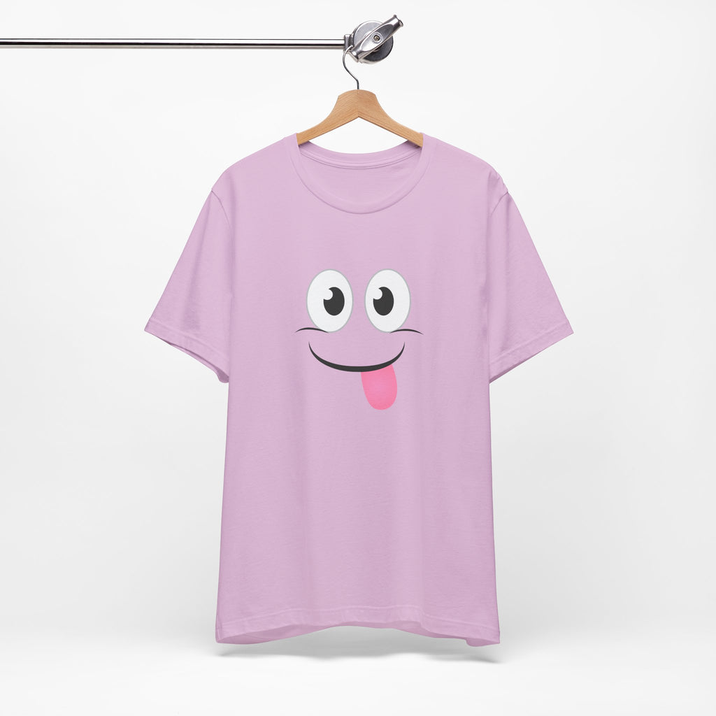 Yum Smile T-Shirt, Cute Graphic Tee, Food Lover Gift, Unisex Top, Funny Saying Shirt, Short Sleeve Tee