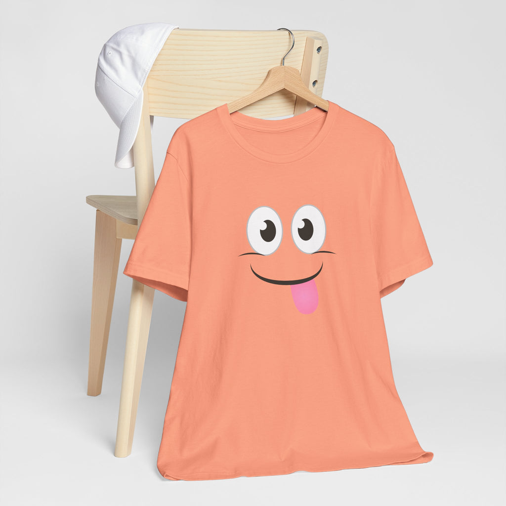 Yum Smile T-Shirt, Cute Graphic Tee, Food Lover Gift, Unisex Top, Funny Saying Shirt, Short Sleeve Tee