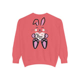 Kawaii Rabbit Face Unisex Sweatshirt, Self Love Club, Cute Jumper, Pastel Bunny Shirt, Cozy Pullover, Gift for Rabbit Lovers