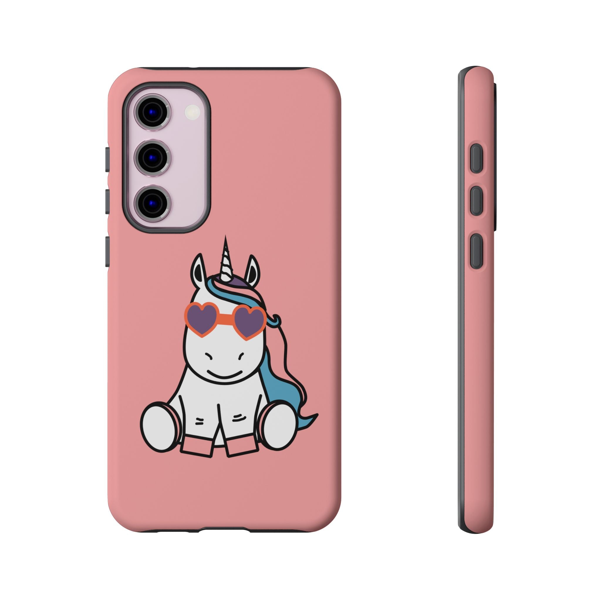 Kawaii Unicorn Tough Cases for iPhone Galaxy and Google Pixel