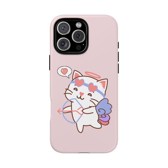 Phone Cases Cute Cupido Cat Valentine's Day Gift