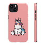 Kawaii Unicorn Tough Cases for iPhone Galaxy and Google Pixel