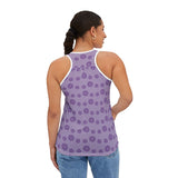Otaku Blossom Women's Tank Top - Anime Flower Sleeveless Shirt - Japanese Cherry Blossom Tee - Kawaii Graphic Camisole