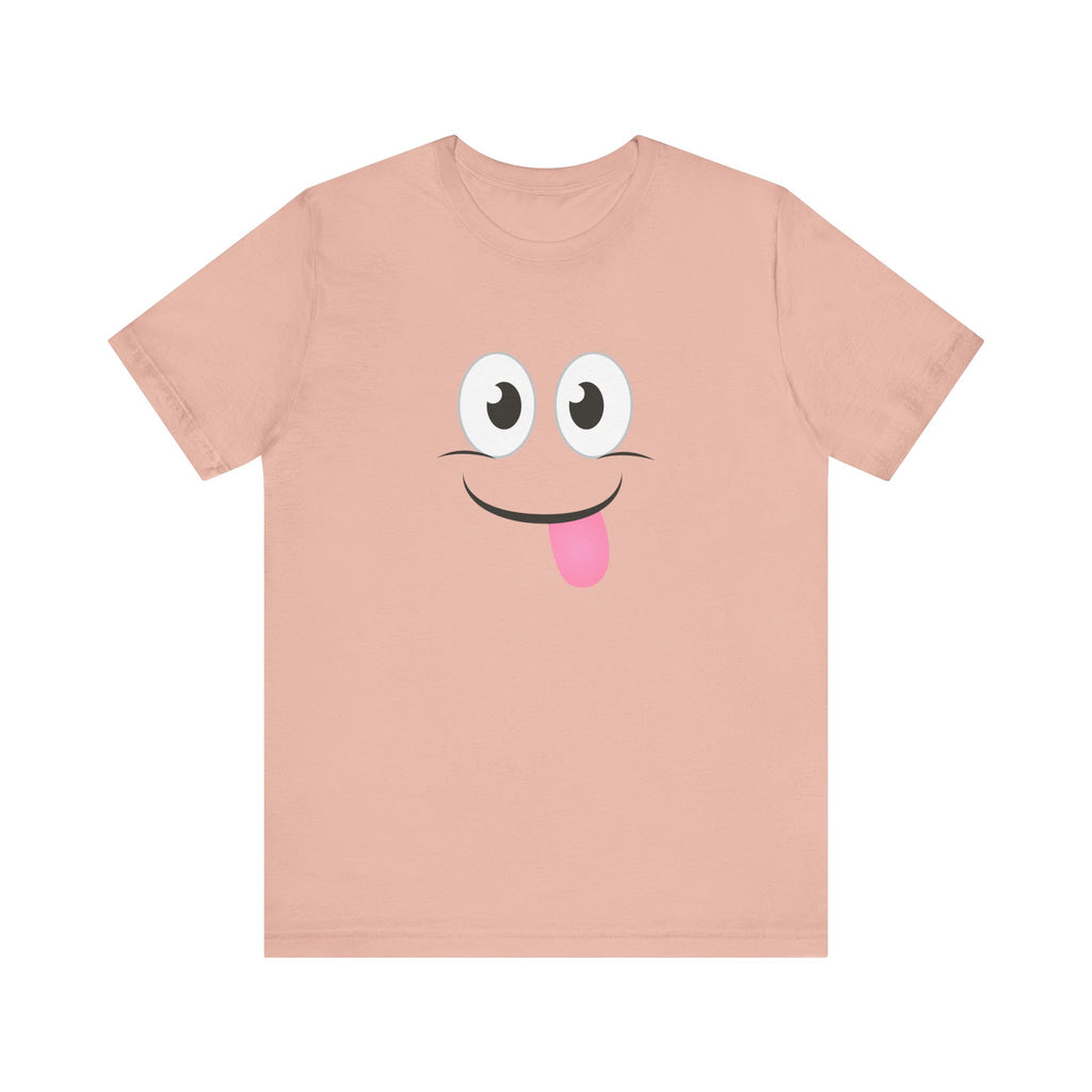 Yum Smile T-Shirt, Cute Graphic Tee, Food Lover Gift, Unisex Top, Funny Saying Shirt, Short Sleeve Tee