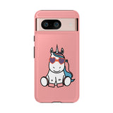 Kawaii Unicorn Tough Cases for iPhone Galaxy and Google Pixel