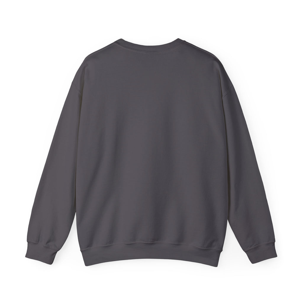 Halloween Doll With a Mix of Scary and Sweet Unisex Heavy Blend™ Crewneck Sweatshirt