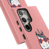 Kawaii Unicorn Tough Cases for iPhone Galaxy and Google Pixel