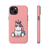 Kawaii Unicorn Tough Cases for iPhone Galaxy and Google Pixel