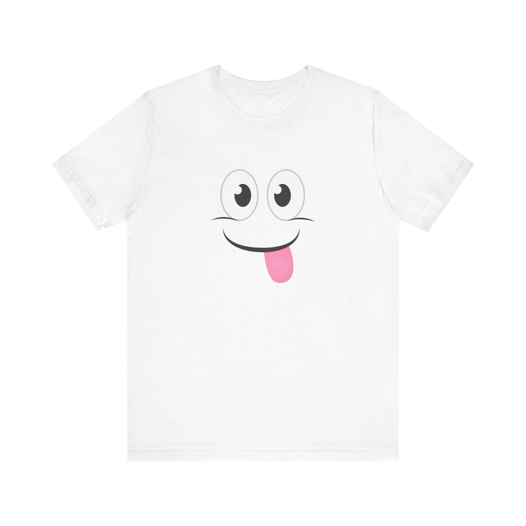 Yum Smile T-Shirt, Cute Graphic Tee, Food Lover Gift, Unisex Top, Funny Saying Shirt, Short Sleeve Tee