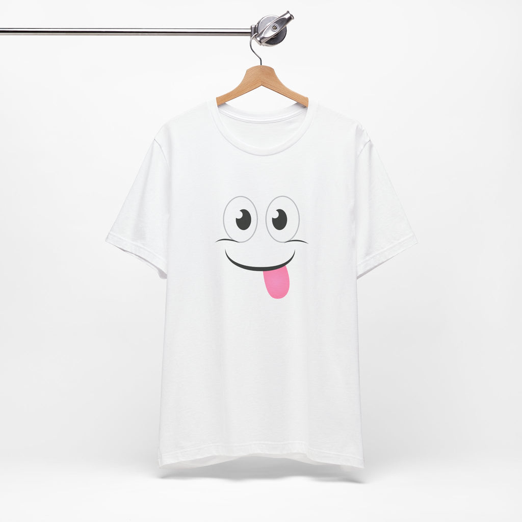 Yum Smile T-Shirt, Cute Graphic Tee, Food Lover Gift, Unisex Top, Funny Saying Shirt, Short Sleeve Tee