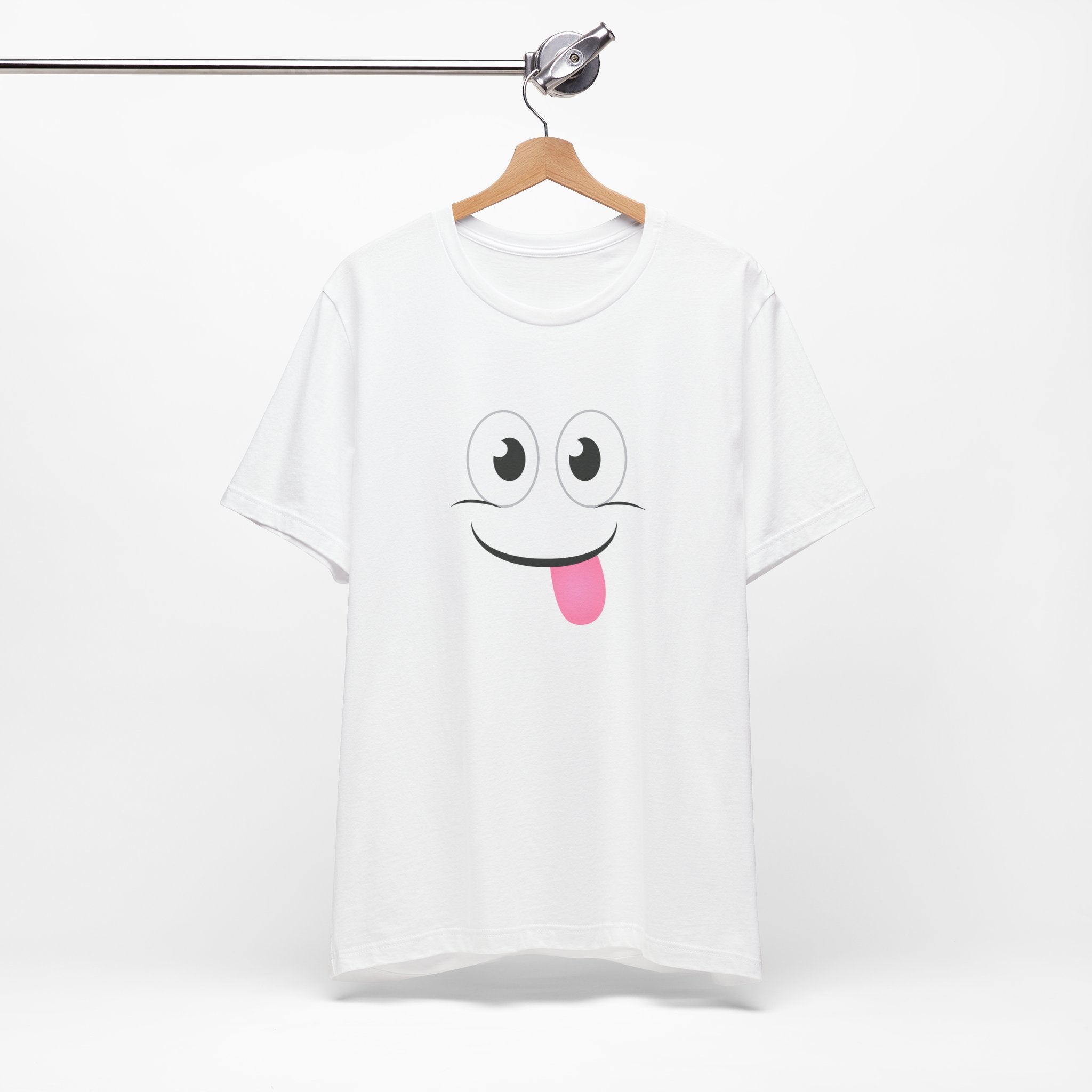 Yum Smile T-Shirt, Cute Graphic Tee, Food Lover Gift, Unisex Top, Funny Saying Shirt, Short Sleeve Tee