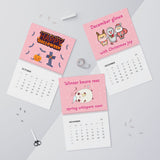 Cute Wall Calendars (2025) - Monthly Planner, Yearly Agenda, Office Decor, Gift for Students, Home Organization