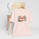 Robins in love Unisex Jersey Short Sleeve Tee