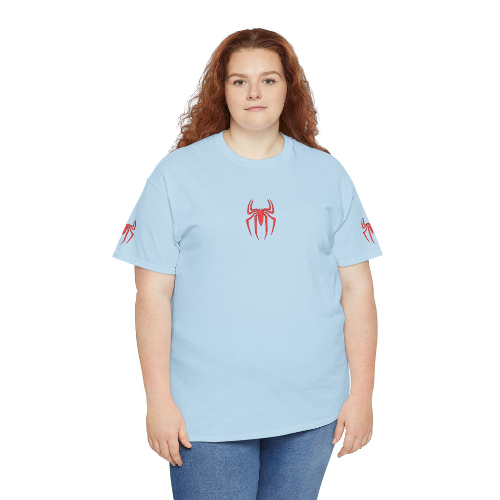 Red Spider Graphic Tee — Halloween Goth Horror Shirt