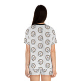 Happy Kawaii Hedgehog Pajama Set - Cute PJ Shorts - Adorable Sleepwear