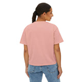 Kawaii Hedgehog Boxy Tee - Women's Graphic T-Shirt