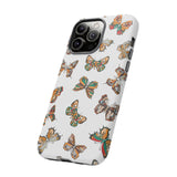 Butterflies Tough Cases, Phone Case, Protective Cover, Butterfly Pattern, Gift for Her, Unique Phone Accessory