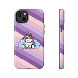 iPhone Unicorn Rainbow Tough Cases, Rainbow Unicorn Phone Covers, Unicorn Lover Gifts, iPhone Accessories, Protective Phone Cases