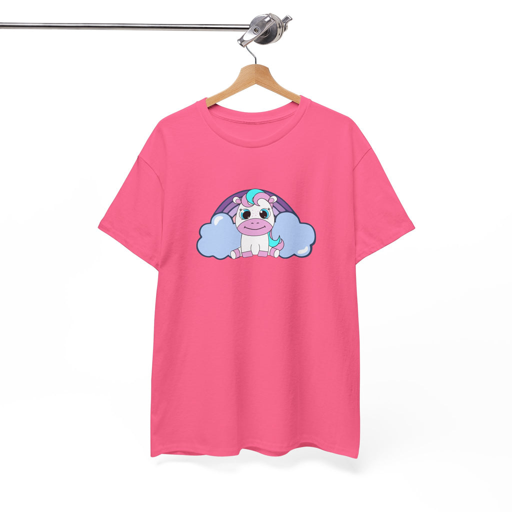 Kawaii Pony T-Shirt - Cute Horse Graphic Tee, Animal Lover Gift - Pastel Colors Shirt