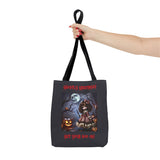 Halloween Doll With a Mix of Scary and Sweet Tote Bag