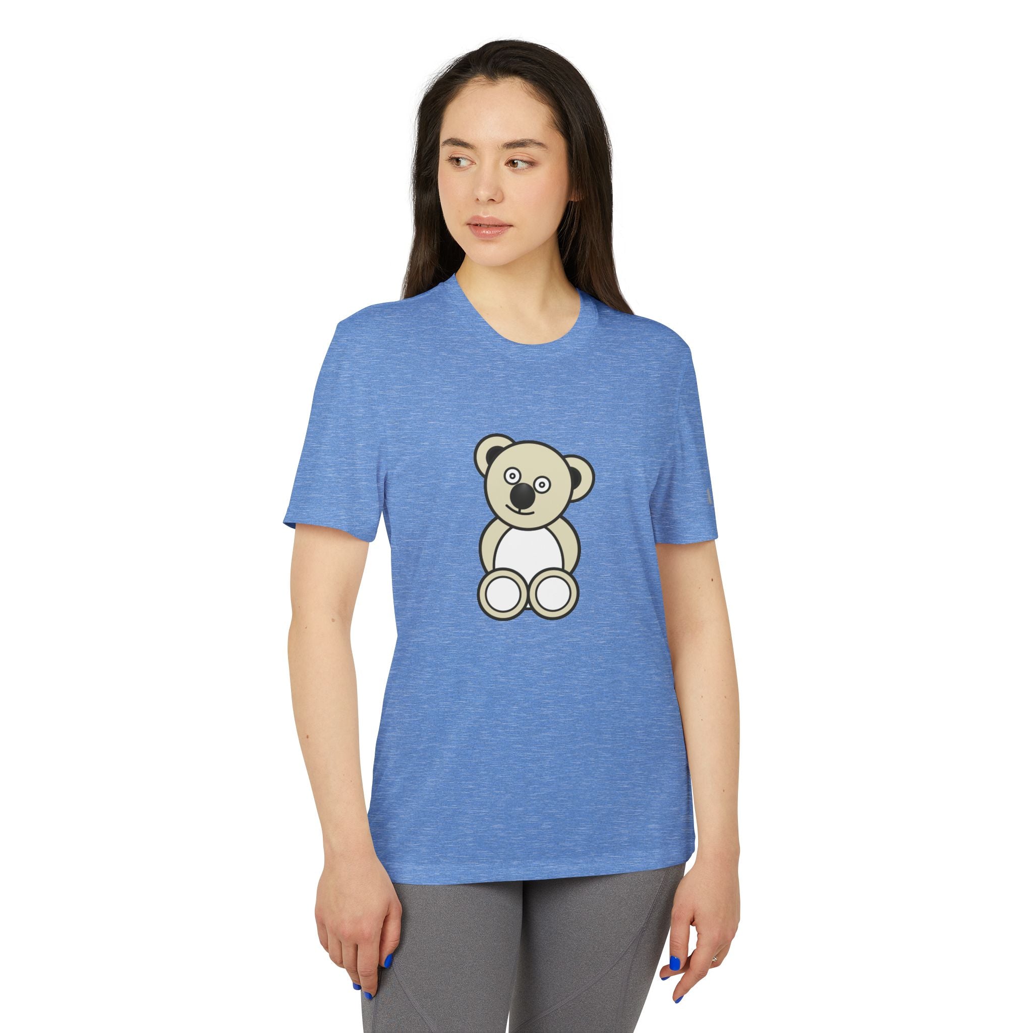 Adidas® Unisex Sport T-shirt Cute Bear
