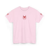 Red Spider Graphic Tee — Halloween Goth Horror Shirt