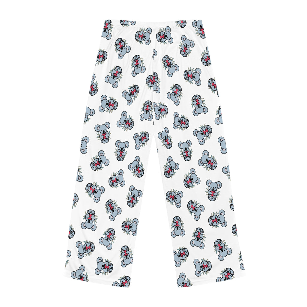 Cozy Coala Bear Print Women's Pajama Pants, Relaxing Loungewear, Sleep Pants for Cozy Nights, Cute Gift for Her, Holiday Sleepwear