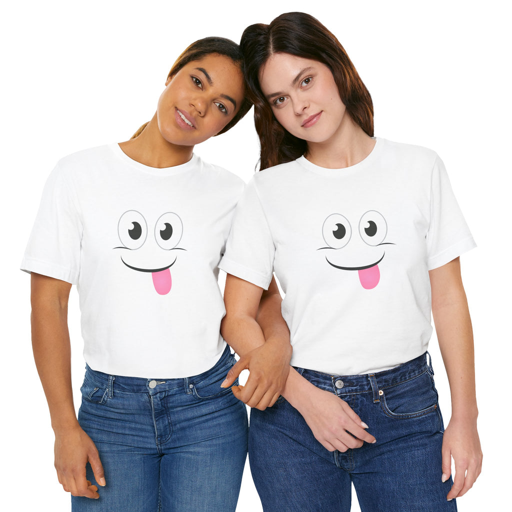 Yum Smile T-Shirt, Cute Graphic Tee, Food Lover Gift, Unisex Top, Funny Saying Shirt, Short Sleeve Tee