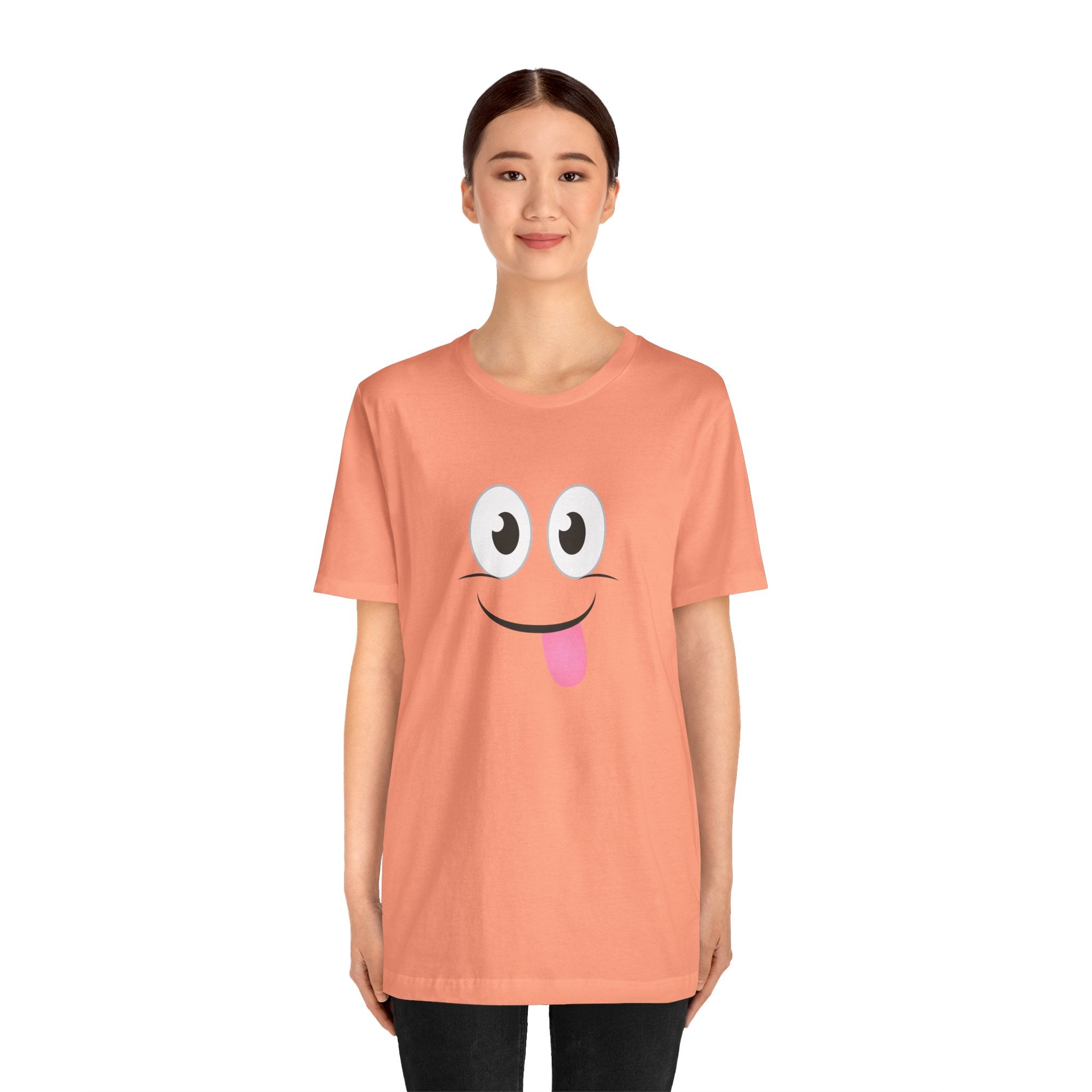 Yum Smile T-Shirt, Cute Graphic Tee, Food Lover Gift, Unisex Top, Funny Saying Shirt, Short Sleeve Tee