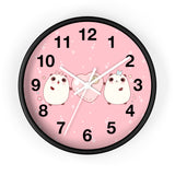 Kawaii Bears Wall Clock - Cute Animal Design, Nursery Decor, Kids Room Decor, Unique Home Gift, Adorable Clock