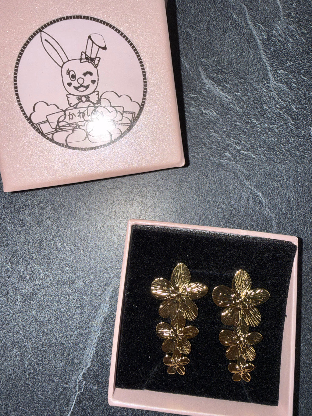 Gold-Tone Statement Earrings – Cute Stainless Steel Style Jewelry