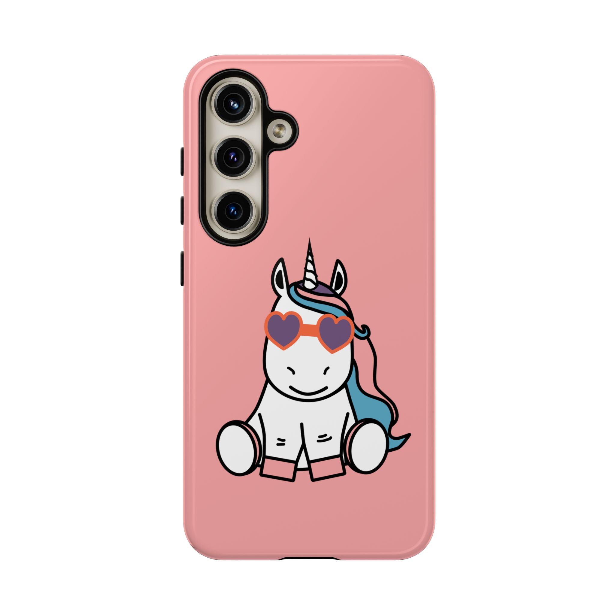 Kawaii Unicorn Tough Cases for iPhone Galaxy and Google Pixel