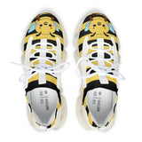 Kawaii Bee Sneakers - Cute Women's Shoes - Unique Footwear -Trendy Sneakers